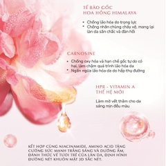 CHANDO_Nước hoa hồng Chando Himalaya Hirosetech màu hồng kim cương tinh tế