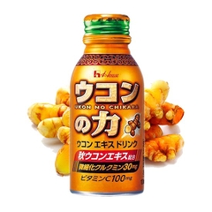 Ichiban - Lốc 6 Nước Uống Tinh Chất Nghệ Giải Rượu, Thải Độc Gan Ukon Supa Ichiban EX 100ml