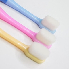 MANMUOU_Bàn chải đánh răng phủ Nano Bạch kim kháng khuẩn Manmuou trẻ em