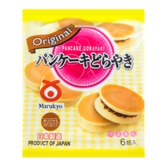 Bánh rán nhân đậu đỏ vị truyền thống Marukyo Pancake Dorayaki 310g