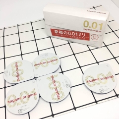 Japan - Bao Cao Su Sagami Original 0.01mm Siêu Mỏng (Hộp 5 Chiếc)