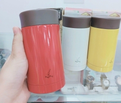 Mug - Bình Giữ Nhiệt Cỡ Nhỏ 250ml Mog2Mug (Màu Trắng)