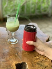Mug - Bình Giữ Nhiệt Cỡ Nhỏ 250ml Mog2Mug (Màu Đỏ)