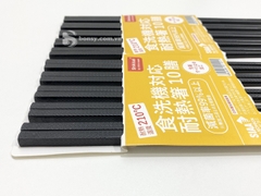 SHIKISAI - Set 10 đôi đũa nhựa kháng khuẩn chịu nhiệt 210 độ Shikisai Japan