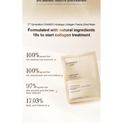Chando Himalaya - Mặt Nạ Khô Collagen (1 Gói 5 Cái)