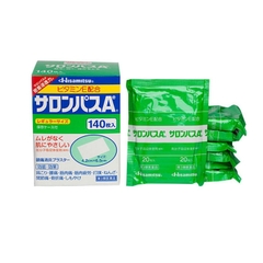 Hisamitsu - Cao Dán Giảm Đau Salonpas 140 Miếng Nhật Bản