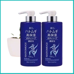 Hatomugi - Combo 2 Chai Sữa Tắm Dưỡng Ẩm Sâu & Làm Sáng Da 600ml