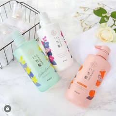 Kracie - Bộ Dầu Gội & Xả Dưỡng Ẩm Tóc Kracie Ichikami – 480ml x 2 (Màu Cam)