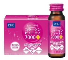 DHC - Nước Uống Collagen 7000 Plus Dưỡng Ẩm, Ngừa Lão Hóa (Hộp 10 Lọ x 50ml)