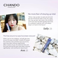 Chando Himalaya - Kem Mắt Làm Săn Chắc Da Chống Nếp Nhăn Loại Bỏ Quầng Thâm Chính Hãng Mexico