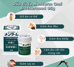 Menturm Omi - Dầu Cù Là Đa Năng Menturm Omi Nội Địa Nhật 85g