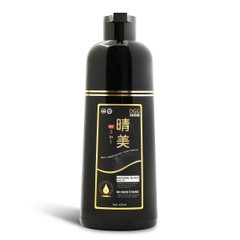Komi - Dầu Gội Đen Tóc Phủ Bạc Komi 500ml Đen Tự Nhiên