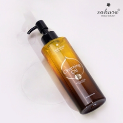 Sakura Beauty Cleansing Oil - Dầu Tẩy Trang 97% Thiên Nhiên 150ml Nhật Bản