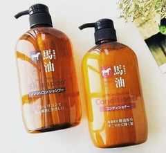 Kumano - Dầu Xả Chiết Xuất Từ Dầu Ngựa Kumano Horse Oil Non Silicon 600ml