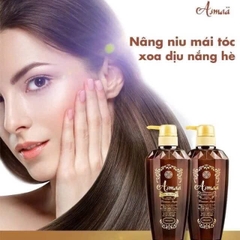 Asmaa - Dầu Xả Hữu Cơ Phục Hồi Tóc Hư Tổn Asmaa Organic Argan Oil 500ml
