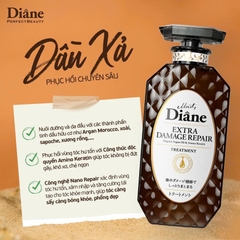 Moist Diane - Dầu Xả Phục Hồi Tóc Hư Tổn Nặng Moist Diane Extra Damage Repair (450ml)