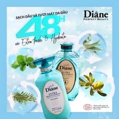 Moist Diane - Dầu Gội Kiểm Soát Dầu Moist Diane Extra Fresh & Hydrate 450ml