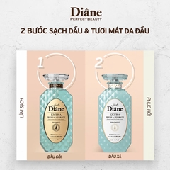 Moist Diane - Dầu Xả Kiểm Soát Dầu Moist Diane Extra Fresh & Hydrate 450ml
