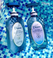 Moist Diane - Dầu Gội Tăng Cường Dưỡng Chất Ban Đêm Moist Diane Extra Night Repair 450ml