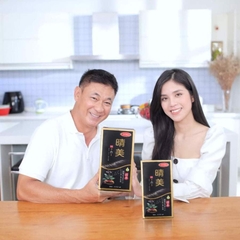 KOMI - Dầu gội thảo dược nhuộm tóc phủ bạc KOMI (500ml) đen tự nhiên