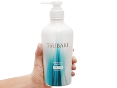 Dầu gội Tsubaki suôn mượt mềm mại màu xanh 450ml