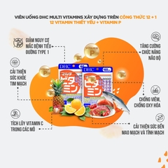 DHC - Viên Uống Bổ Sung Vitamin Tổng Hợp DHC 60 Ngày