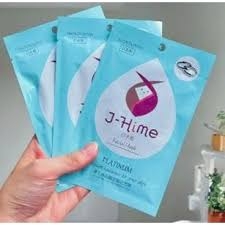 Mặt nạ dưỡng trắng và làm mờ vết nhăn tinh chất Platinum J-Hime