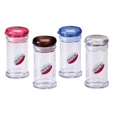 LỌ ĐỰNG GIA VỊ TRONG SUỐT SERIA DÁNG ĐỨNG 140ML