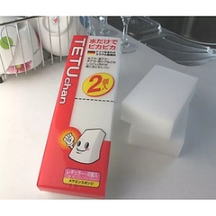 Mút Xốp Melamine Lau Chùi, Tẩy Rửa, Vệ Sinh Đa Năng Không Cần Xà Phòng - Hàng Nhật nội địa
