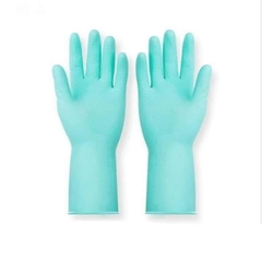 OKAMOTO_Găng tay từ cao su thiên nhiên Okamoto màu xanh size L