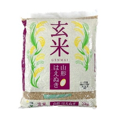 Gạo lứt Yamagata Haenuki túi 3kg - Hàng Nhật nội địa