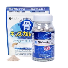 GH - Combo Tăng Chiều Cao Cho Bé: Viên Uống GH Creation EX + Bột Canxi Cá Tuyết
