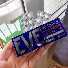 Eve Quick - Thuốc Giảm Đau Hạ Sốt Eve Quick Nhật Bản 40 Viên