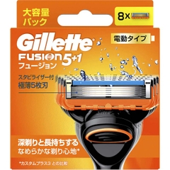 Gillette Fusion - Set 8 lưỡi dao cạo râu thay thế Gillette Fusion 5+1 lưỡi kép (mẫu 8)