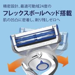 Gillette Fusion - Set Dao Cạo Râu Gillette Fusion 5 Lưỡi Kép ( 1 Thân + 2 Đầu Thay) Mẫu 9