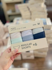 Gu Uniqlo - Set 6 Chiếc Quần Chip Gu Uniqlo Nhật Bản (Size M)