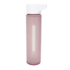 Bình đựng nước thủy tinh cao cấp 470ml (màu hồng)