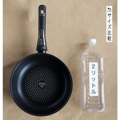 Chảo sâu lòng chống dính kim cương cao cấp Le Grand 24cm - Hàng Nhật nội địa