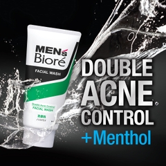 Kao - Sữa Rửa Mặt Biore Men Nhật Bản 130g