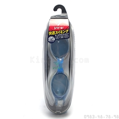 TABATA - Kính bơi View V500S tầm nhìn rộng, dễ đeo, chống nước Nhật Bản (Màu xanh)