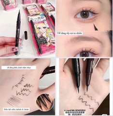 Kissme - Kẻ Mắt Heroine Make KISSME Dạng Gel Lâu Trôi (Đen) 6g