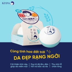 Keana - Kem Dưỡng Da Cám Gạo Keana Rice Cream 30g Dưỡng Ẩm Se Khít Lỗ Chân Lông