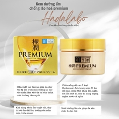 Hada Labo - Kem Dưỡng Hada Labo Premium Gokujyun Premium 50g Bổ Sung Hyaluronic Acid Cho Da 50g