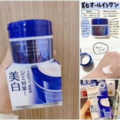 Shiseido - Kem Dưỡng Trắng Shiseido Aqualabel Special Gel Cream Brightening Xanh 90g