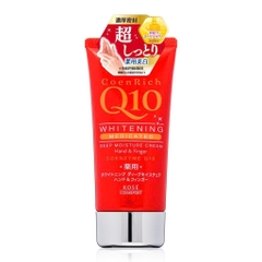 Kose - Kem Dưỡng Trắng Da Tay Kosé Coen Rich Q10 Whitening 80gr