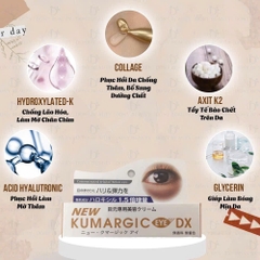 Kumargic - Kem Mắt Kumargic Xóa Thâm Quầng Và Bọng Mắt 20g