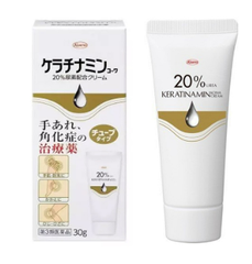 KOWA_Kem hỗ trợ làm giảm á sừng, viêm da cơ địa Kowa Keratinamin 30g - Hàng Nhật nội địa