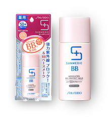 Shiseido - BB Cream Chống Nắng Shiseido SUNMEDIC Medicated BB Protect EX 5 Trong 1 (Tone Tự Nhiên)