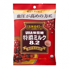 UHA_Kẹo sữa đặc đậu đỏ UHA 8.2 Nhật Bản 93g