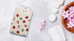 Pile & Gauze - Khăn Mặt Cotton Cao Cấp 2 Lớp Mẫu Hoa Quả